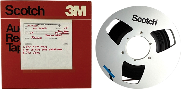 Prince “Sign O’ The Times” Original Vintage Tape Reel (John Brennan Collection)