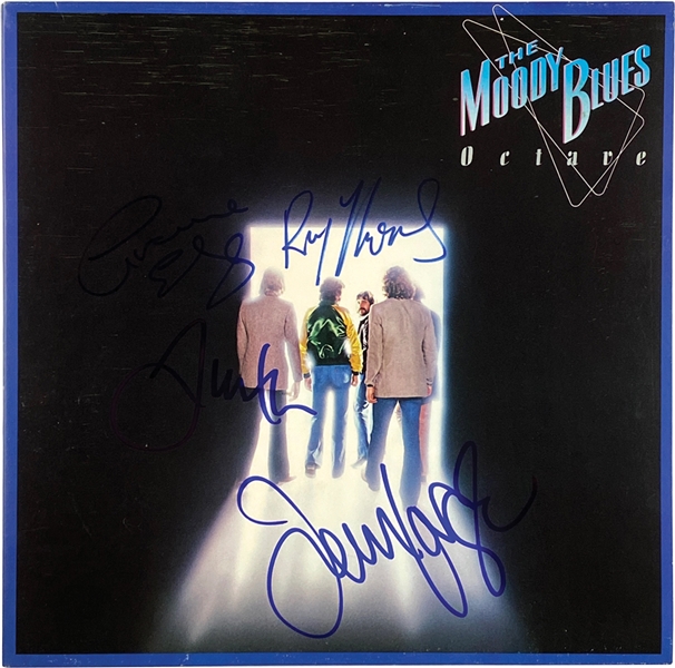 The Moody Blues In-Person Group Signed “Octave” Album Record (4 Sigs) (John Brennan Collection) (JSA LOA)