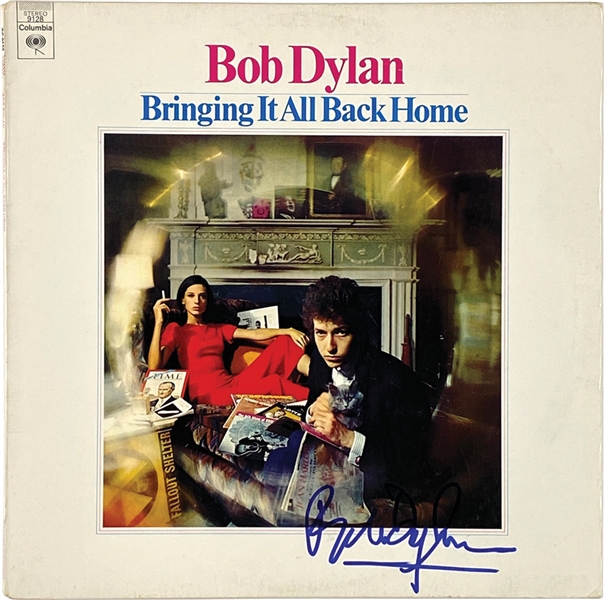 Bob Dylan In-Person Signed “Bringing It All Back Home” Album Record (John Brennan Collection) (JSA LOA)