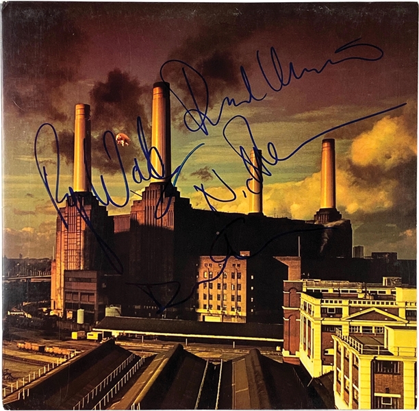 Pink Floyd In-Person Group Signed “Animals” Album Record (4 Sigs) (John Brennan Collection) (JSA LOA) 