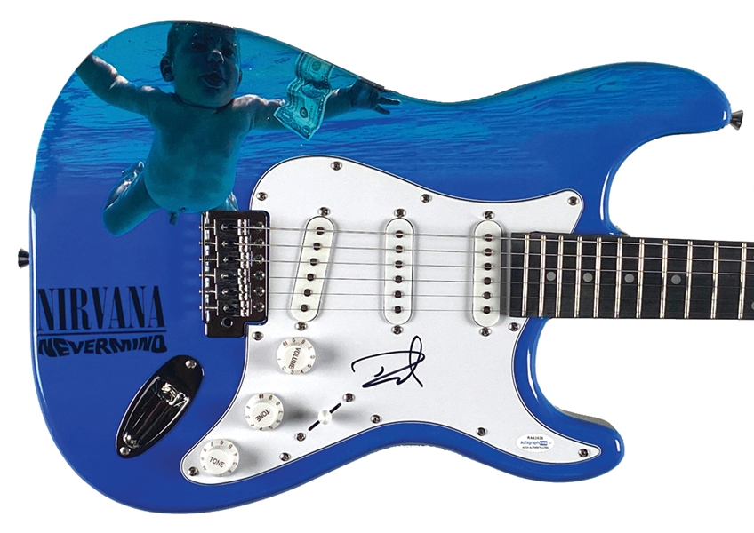 Nirvana: Dave Grohl Stratocaster-Style Guitar With “Nevermind” Artwork (ACOA Cert) 