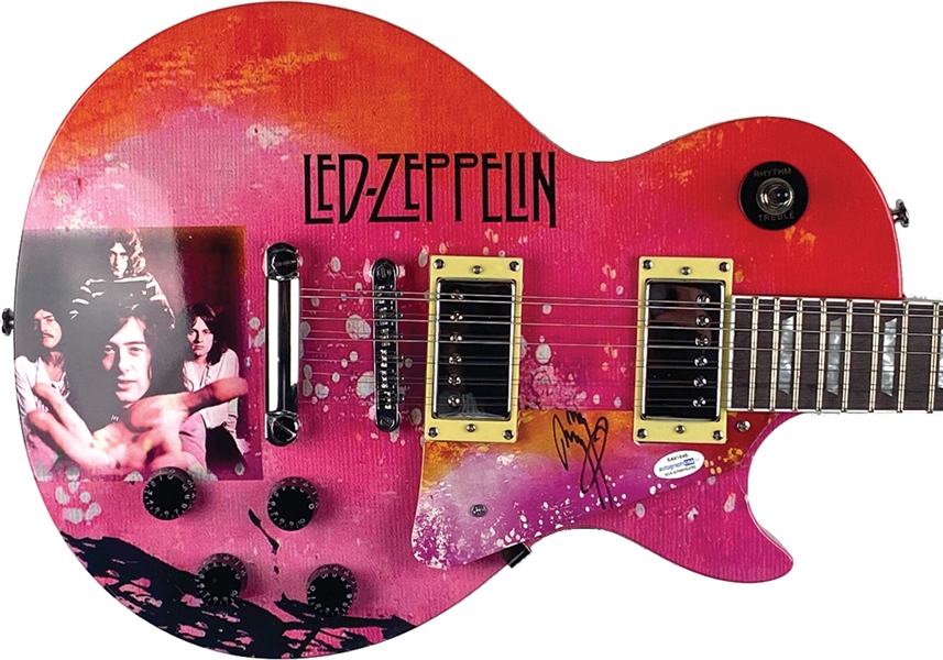 Led Zeppelin: Jimmy Page Custom Artwork 12-String Guitar With Autograph (ACOA Cert) 