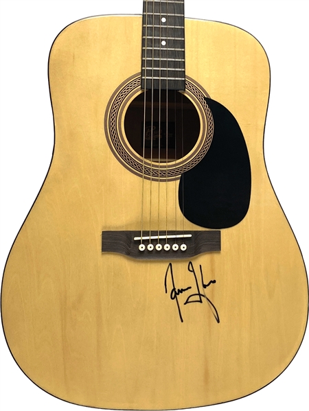 James Taylor Signed Acoustic Guitar (ACOA Authentication) 