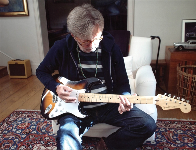 Eric Clapton 2014 Fender Custom Shop Stratocaster - Personally Owned and Played on Stage During 2014 World Tour & 2015 Royal Albert Hall Performance (Personal COA from Clapton)(EXACT PHOTO MATCH)	
