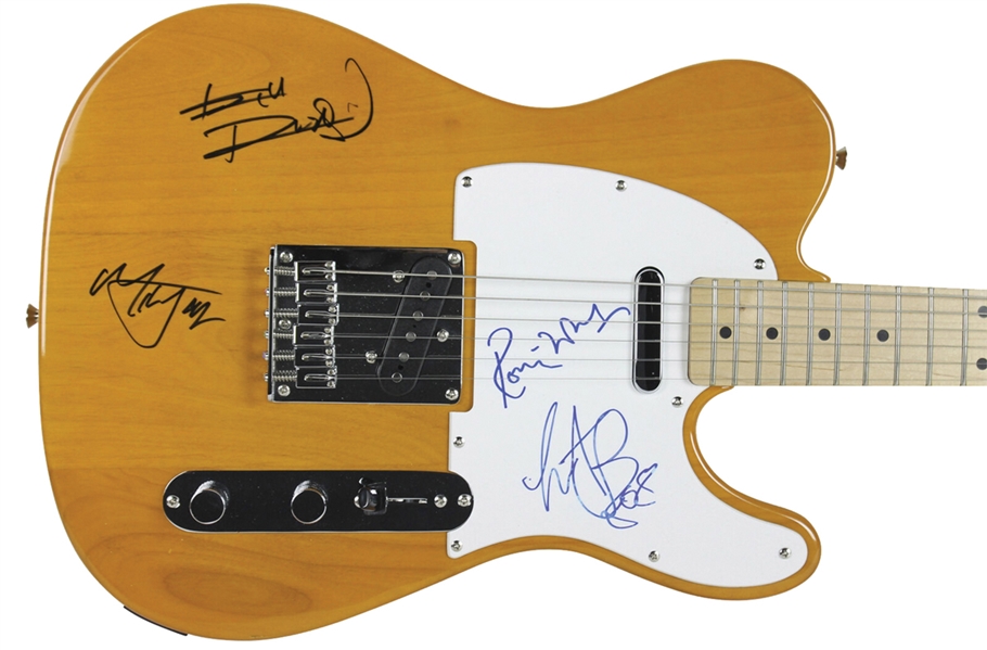 The Rolling Stones Group Signed Fender Squier Telecaster Guitar w/Jagger, Richards, Wood & Watt (PSA/DNA & Epperson/REAL LOAs)