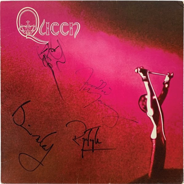 Queen Spectacular Group Signed Self-Titled Debut Record Album - One of the Finest Ever Offered! (Beckett/BAS)