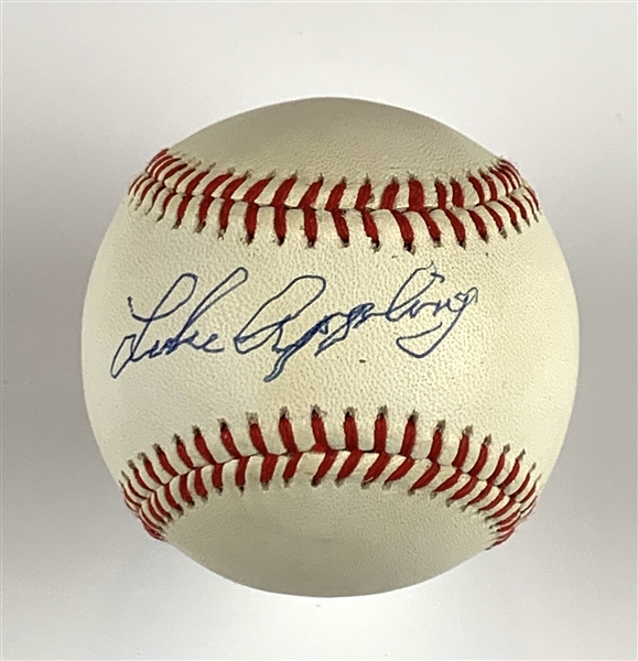 Luke Appling Signed OAL Baseball (Beckett/BAS Guaranteed)