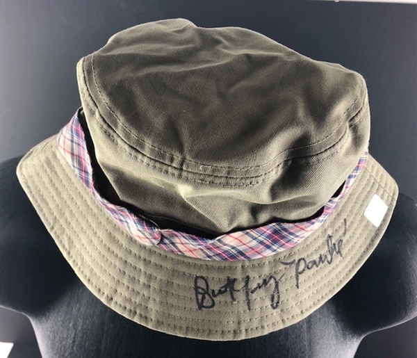 Burt Young Autographed Hat inspired from his role as"Uncle Paulie" in the Rocky Movie Franchise (Beckett/BAS Guaranteed) 