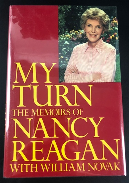 Nancy Reagan Signed Hardcover Book "My Turn: The Memoirs of Nancy Reagan" (JSA)