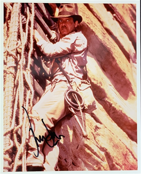 Harrison Ford Signed 8" x 10" Color Photo as "Indiana Jones" (Beckett/BAS LOA)