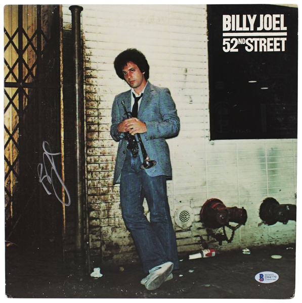 Billy Joel Signed "52nd Street" Album Cover (Beckett/BAS COA)