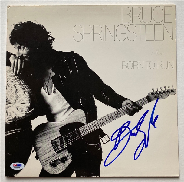 Bruce Springsteen In-Person Signed "Born To Run" Album (PSA/DNA)