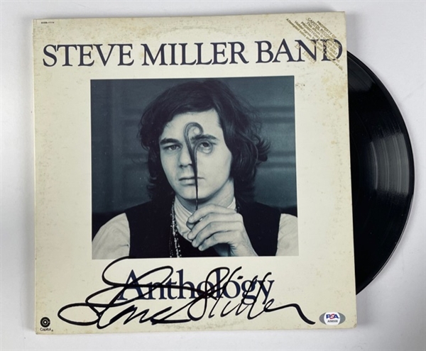 Steve Miller Band: Steve Miller Signed "Anthology" Promotional Album (PSA/DNA)