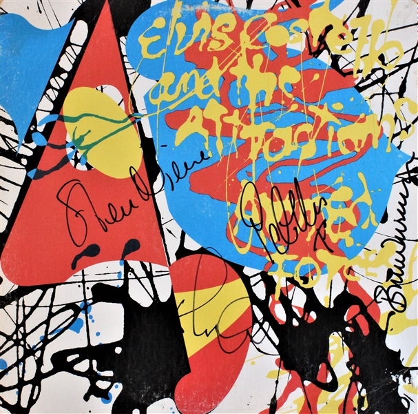 Elvis Costello and the Attractions Group Signed  "Armed Forces" Album (Beckett/BAS Guaranteed)