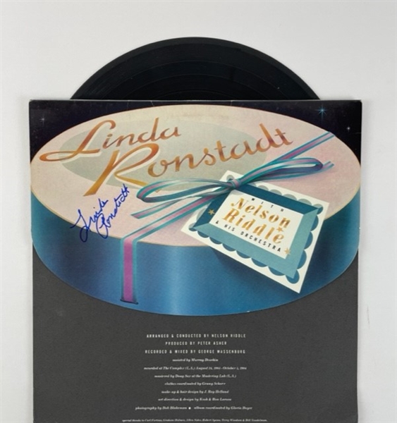 Linda Ronstadt Signed "Lush Life" Album (PSA/DNA)