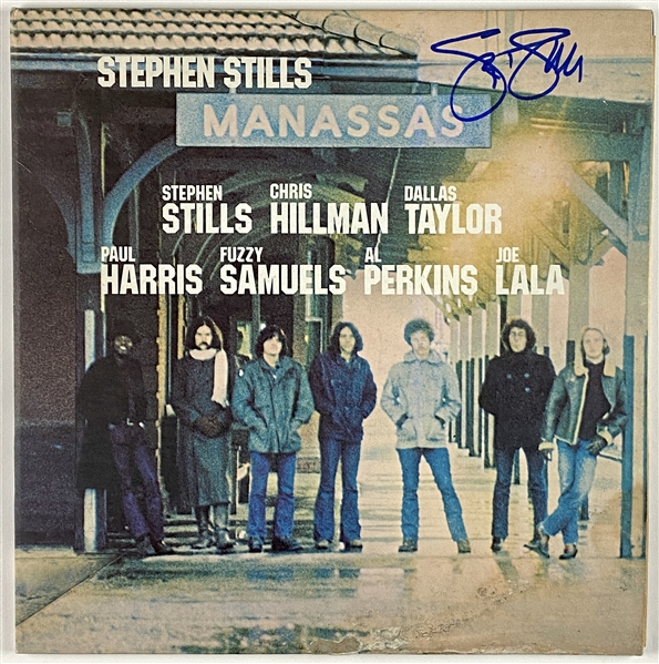 Stephen Stills In-Person Signed “Manassas” Record Album (John Brennan Collection) (BAS Guaranteed)