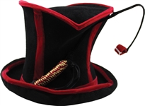 Janet Jackson’s Stage-Worn 1993 World Tour Red & Black Stage Hat (Photomatched & Provenance Julien’s Janet Jackson Auction)