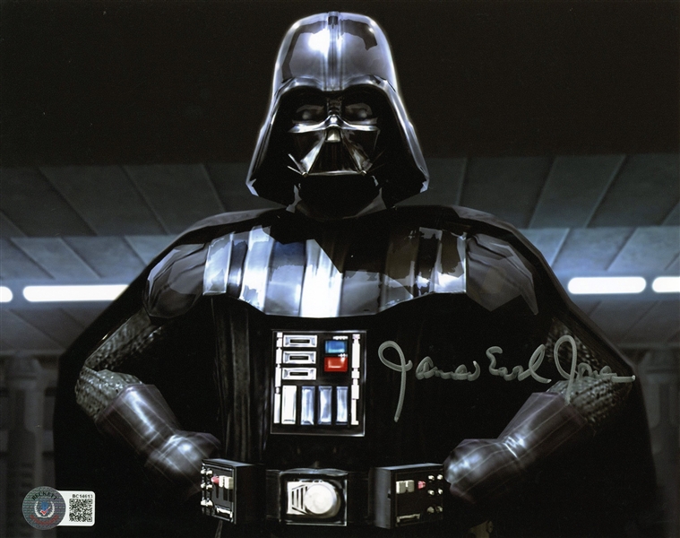 Darth Vader, James Earl Jones Signed 8" x 10" Star Wars Photo