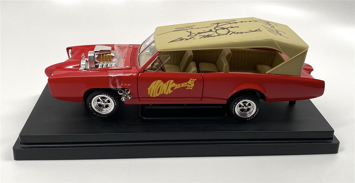 The Monkees Group Signed “Monkee Mobile” (Celebrity Authentics) (Beckett/BAS Guaranteed) 