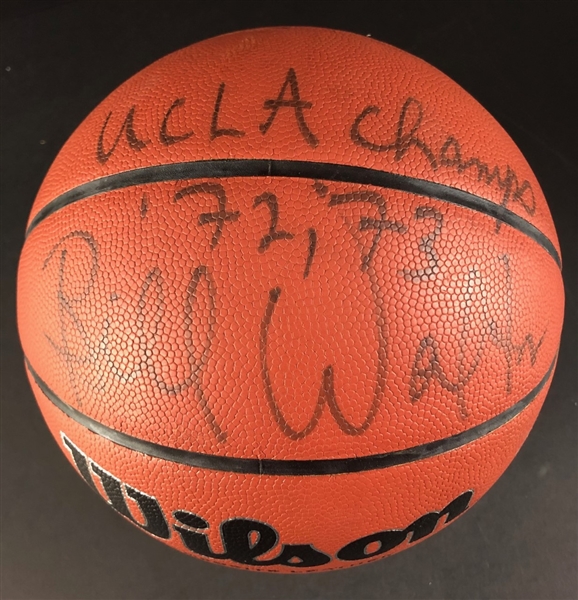 Bill Walton Signed & Inscribed Basketball (JSA)