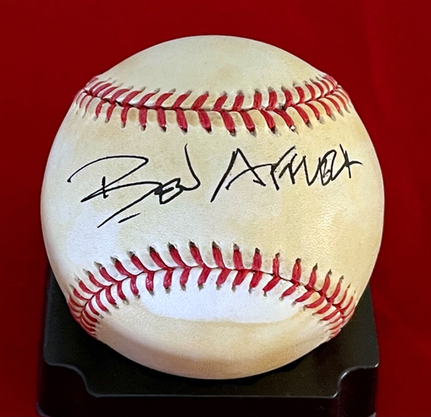 Ben Affleck IN-PERSON Signed NL Baseball with Full Signature!  (Beckett/BAS Guaranteed)