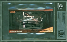 Dave Prowse & Alec Guinness Dual Signed 1997 The Complete Story #17 Trading Card (Beckett/BAS Encapsulated)