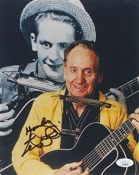 Les Paul In-Person Signed 8” x 10” Photo (John Brennan Collection) (JSA Authentication)