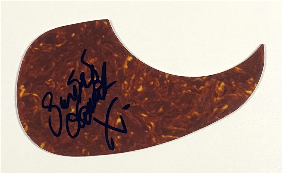 Sinead O’Connor In-Person Signed Acoustic Guitar Pickguard (John Brennan Collection) (Beckett/BAS Guaranteed) 