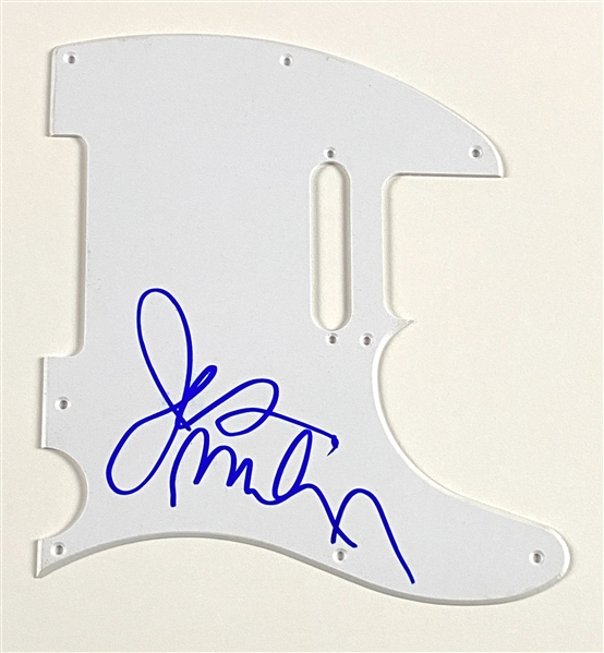 Jesse Malin In-Person Signed Telecaster-Style Pickguard (John Brennan Collection) (Beckett/BAS Guaranteed) 