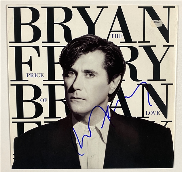 Bryan Ferry In-Person Signed “The Price of Love”12” EP Record (John Brennan Collection) (BAS Authentication) 