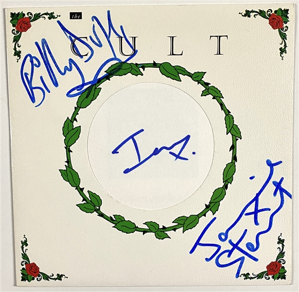 The Cult In-Person Group Signed “Ressurection Joe” 45 RPM (3 Sigs) (John Brennan Collection) (Beckett/BAS Guaranteed) 