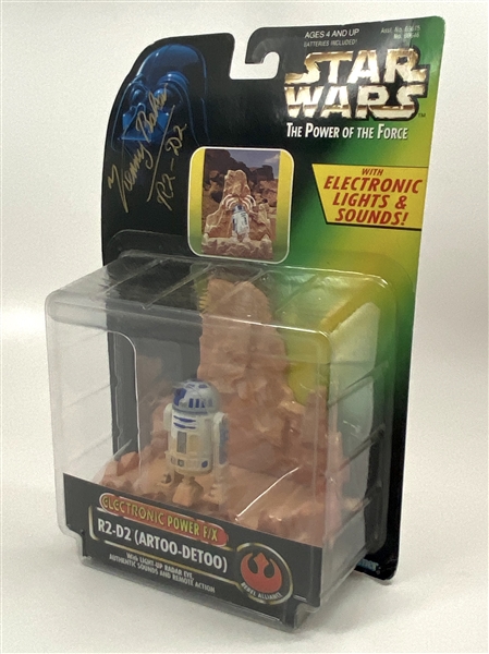 Star Wars: “R2-D2” Kenny Baker Signed Figurine Toy (Beckett/BAS Guaranteed)