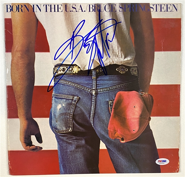 Bruce Springsteen Signed “Born in the USA” Record Album (PSA/DNA LOA)