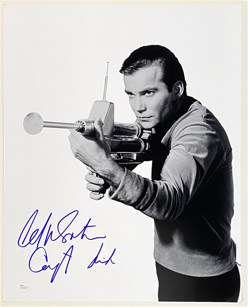 Star Trek: William Shatner “Captain Kirk” Signed 16” x 20” Photo (JSA Cert)