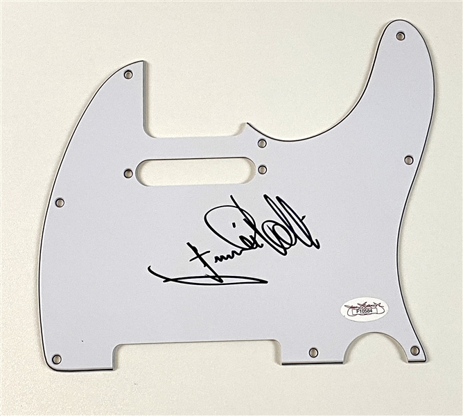 Frankie Valli Signed Telecaster-Style Guitar Pickguard (JSA Authentication) 