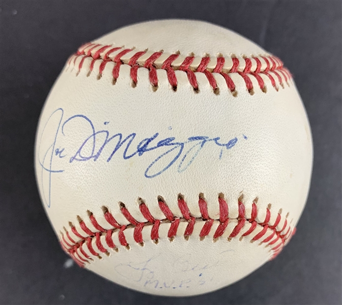 Yankee Greats Multi-Signed OAL Baseball with DiMaggio, Rizzuto, McDougald, Berra & Ford (Steiner Sports LOA)
