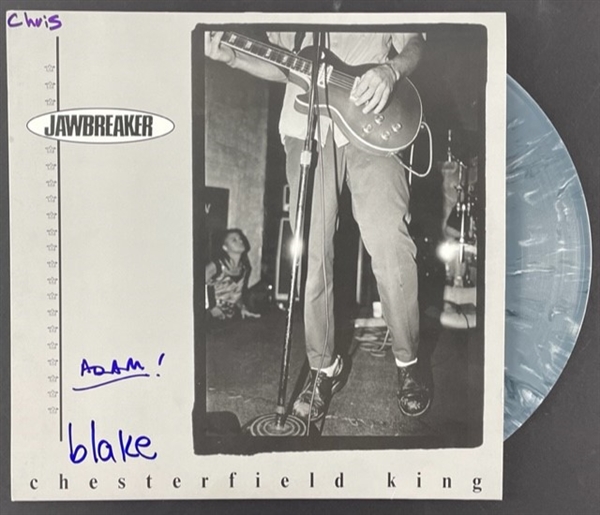 Jawbreaker Group Signed "Chesterfield King" Album (Beckett/BAS Guaranteed)
