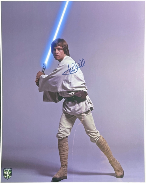 Star Wars: Mark Hamill Signed 16" x 20" Photo (Official Pix/BAS Guaranteed)