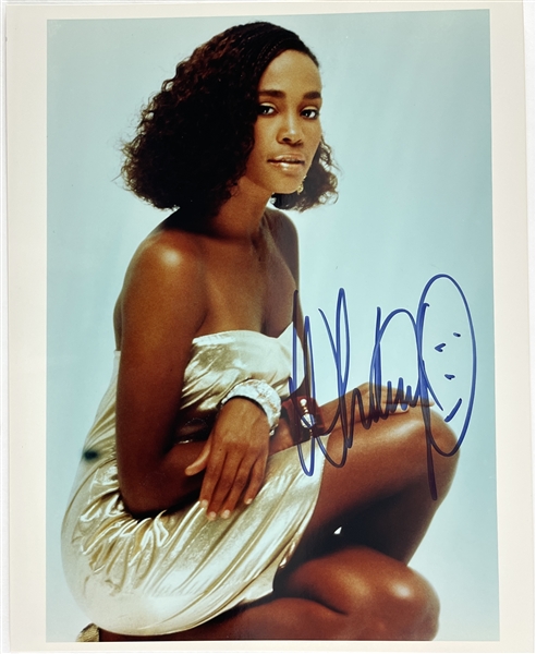Whitney Houston Signed 8" x 10" Photo (BAS LOA)
