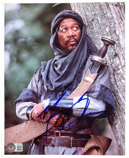 Morgan Freeman Signed 8" x 10" Photo (BAS LOA)