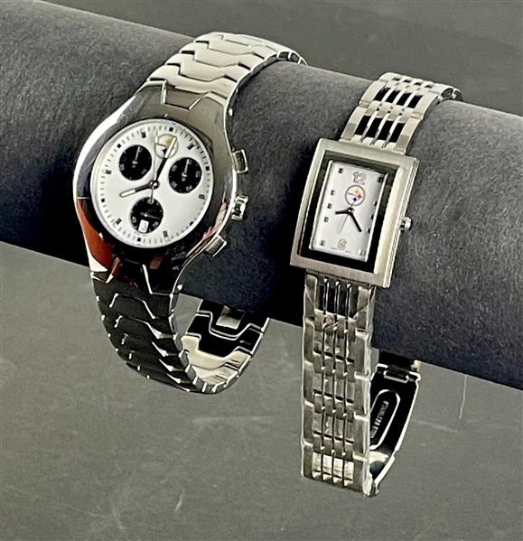 NFL : Mike Mularkeys His & Her Steelers Watches