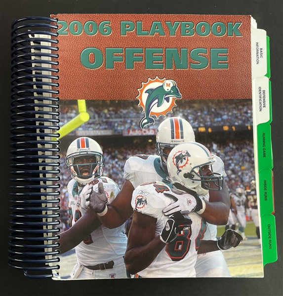 Mike Mularkeys Personal 2006 Dolphins Offensive Playbook (Coach Mike Mularkey Collection)