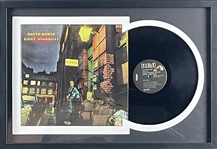 David Bowie Boldly Signed "The Rise & Fall of Ziggy Stardust" Record Album in Custom Framed Display (JSA LOA & Epperson/REAL LOA)
