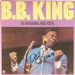 B.B. King Signed "16 Original Hits" Record Album (Epperson/REAL LOA)