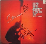 U2 Group Signed "Under a Blood Red Sky" Record Album (Epperson/REAL LOA)