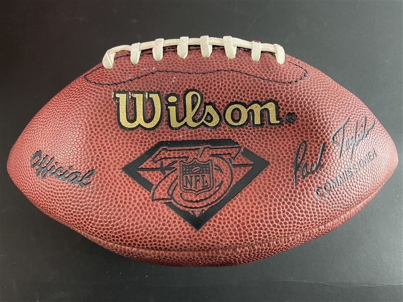 Coach Mike Mularkeys Personal 75th Year Game Ball (Coach Mike Mularkey Collection)