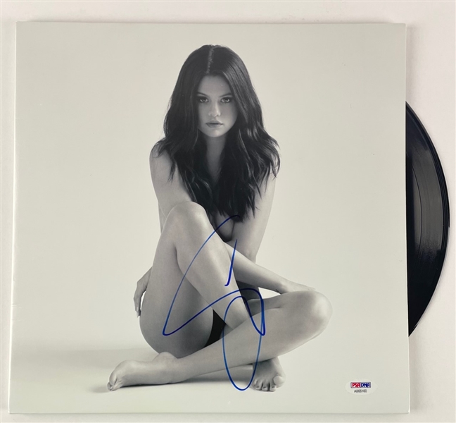 Selena Gomez Signed "Revival" Record Album  (PSA/DNA COA)