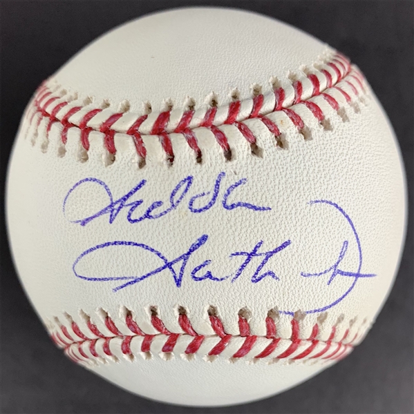 Garth Brooks Superb Single-Signed OML Baseball (PSA/DNA)
