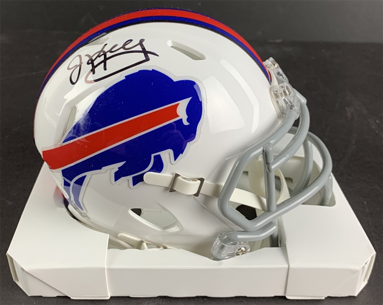 Jim Kelly Signed Buffalo Bills Speed Style Mini Helmet (JSA COA)