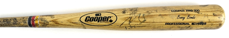 c. 1987-1992 Barry Bonds Game Used & Signed Cooper CH238 Pro Model Baseball Bat - PSA/DNA Graded GU 9!